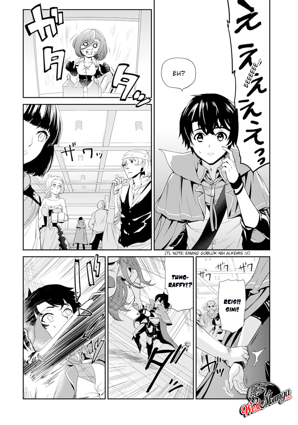 Renkinjutsu-shidesu. Jichou Wa Gomibako Ni Sutete Chapter 01 Gambar 17